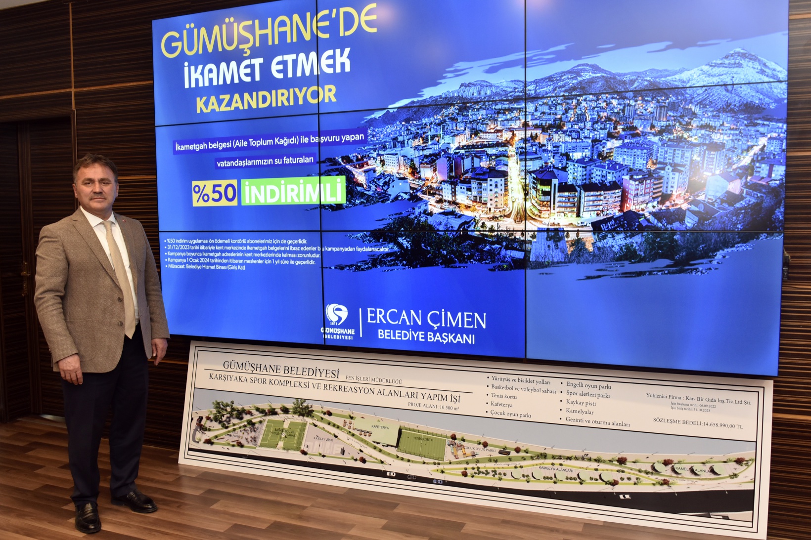 İkameti Gümüşhane’de olana su ve ulaşımda yüzde 50 indirim 6