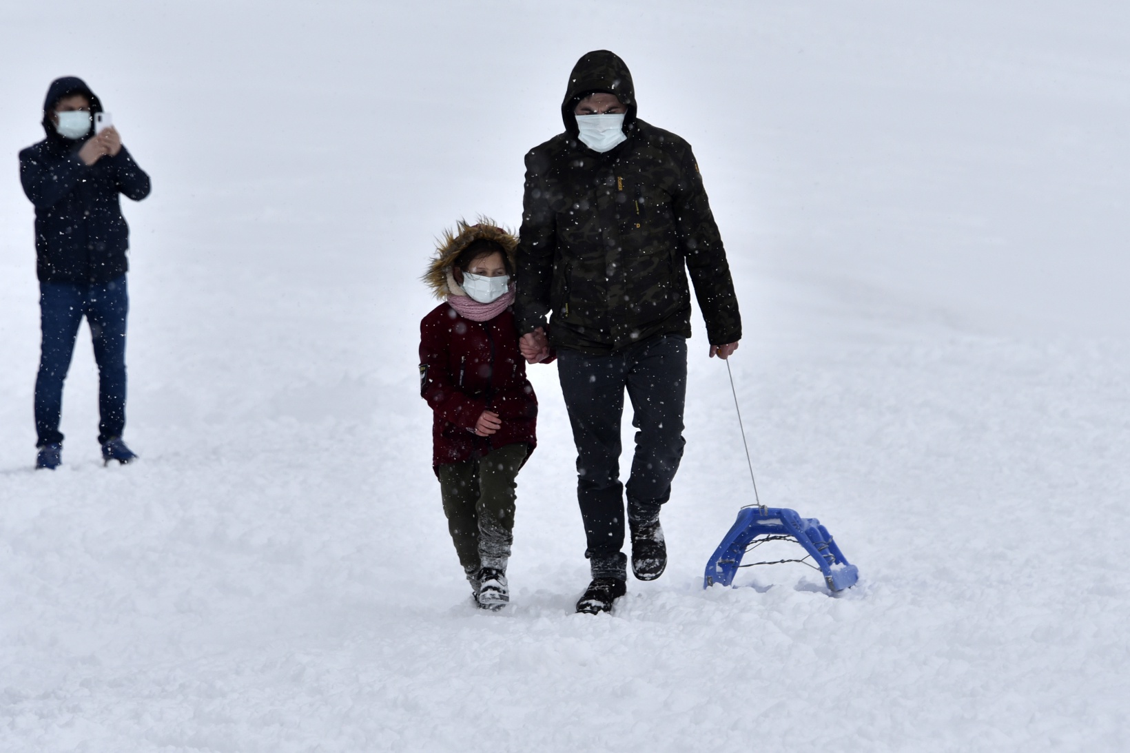 Zigana’da sezon tam bitti derken yeniden başladı 12
