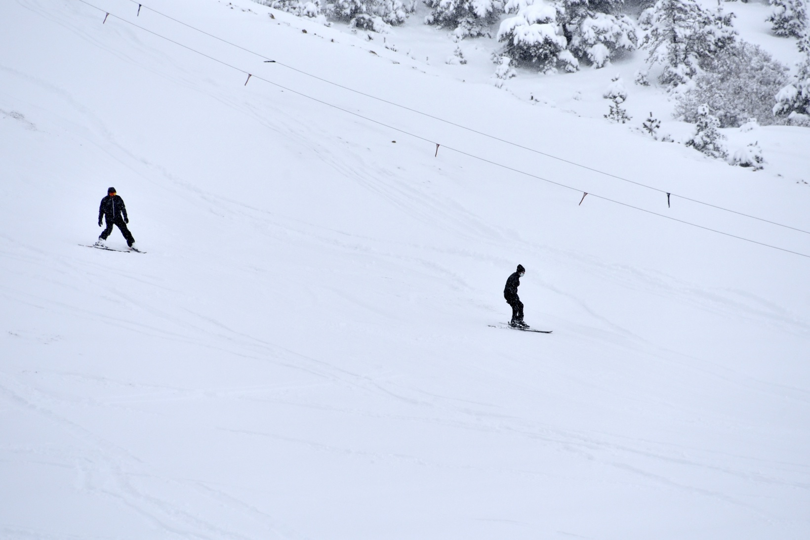 Zigana’da sezon tam bitti derken yeniden başladı 7