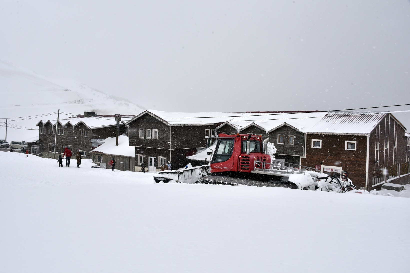 Zigana’da sezon tam bitti derken yeniden başladı 5