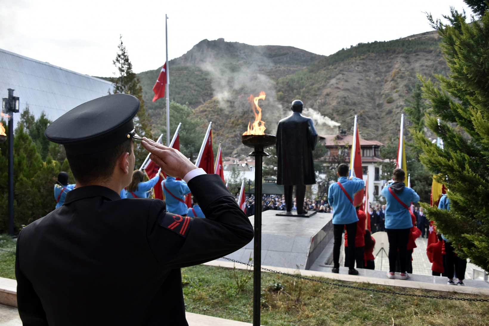 Gazi Mustafa Kemal Atatürk vefatının 85.yılında Gümüşhane’de anıldı 67