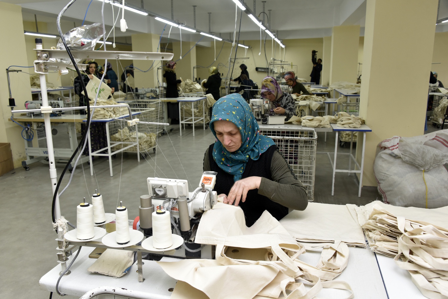 Gümüşhaneli kadınlar üreterek güçleniyor 9