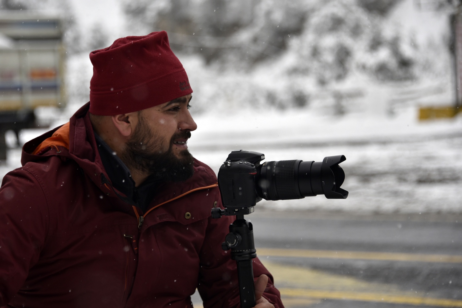 Zigana Dağı 26 Ekim'de beyaz gelinliğini giydi 23