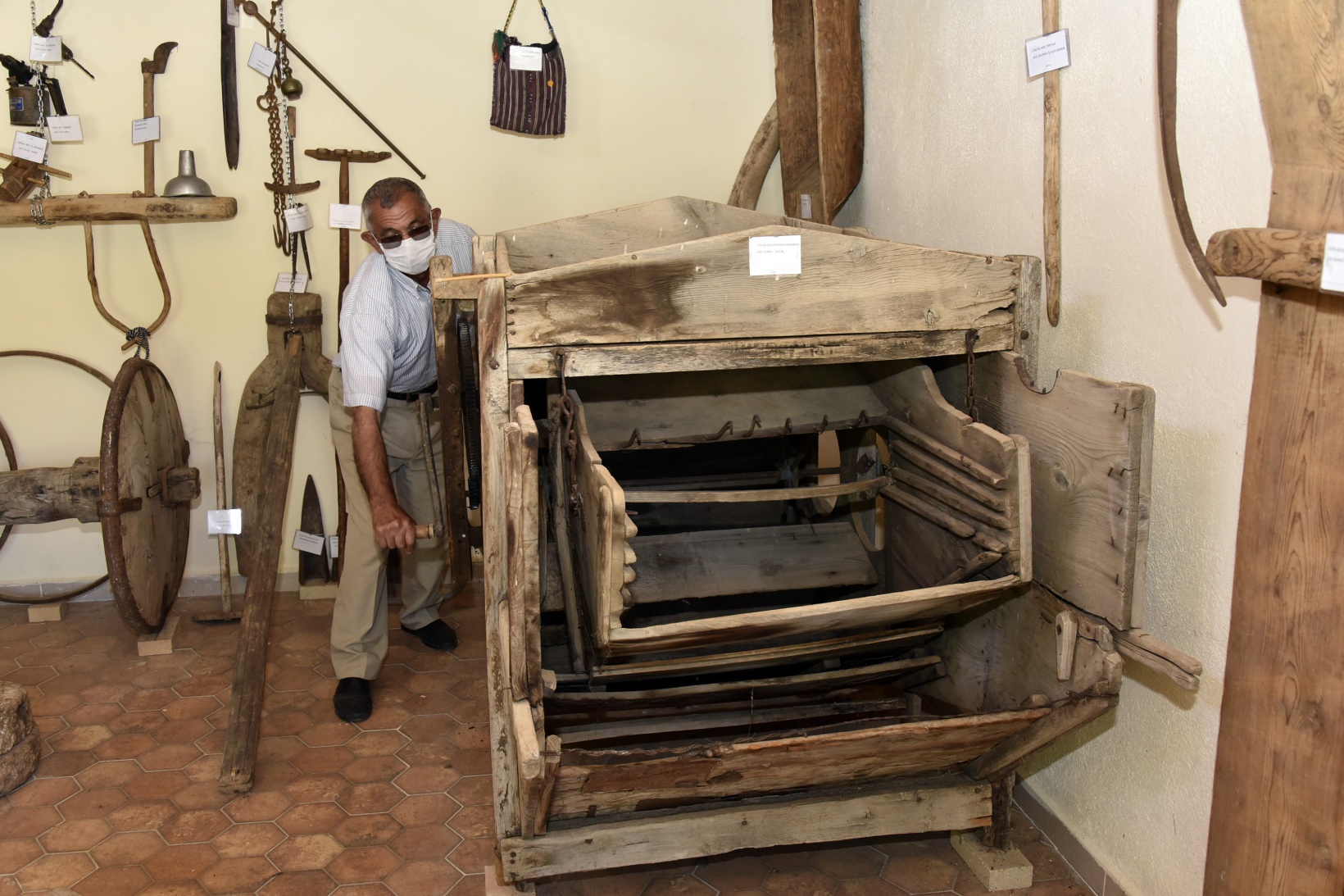 Köyün 200 yıllık tarihini müzede yaşatıyorlar 17