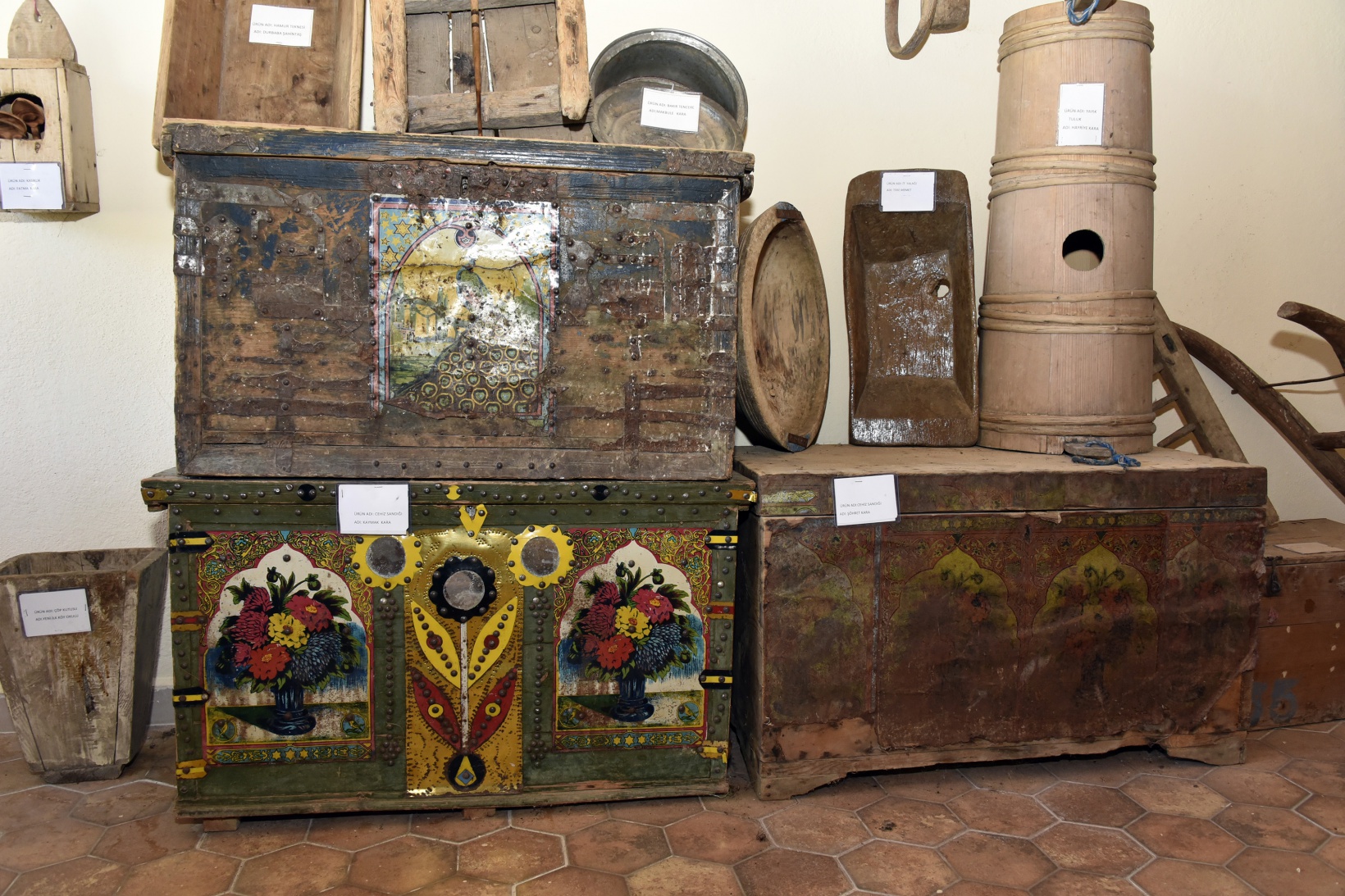 Köyün 200 yıllık tarihini müzede yaşatıyorlar 7