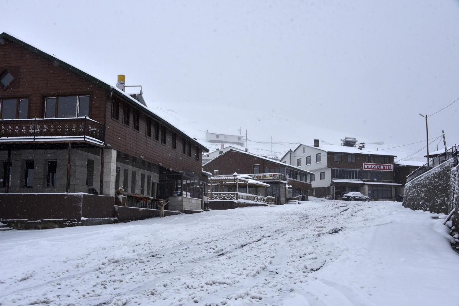 Kar var, pist var ama kayak yapılamıyor 2