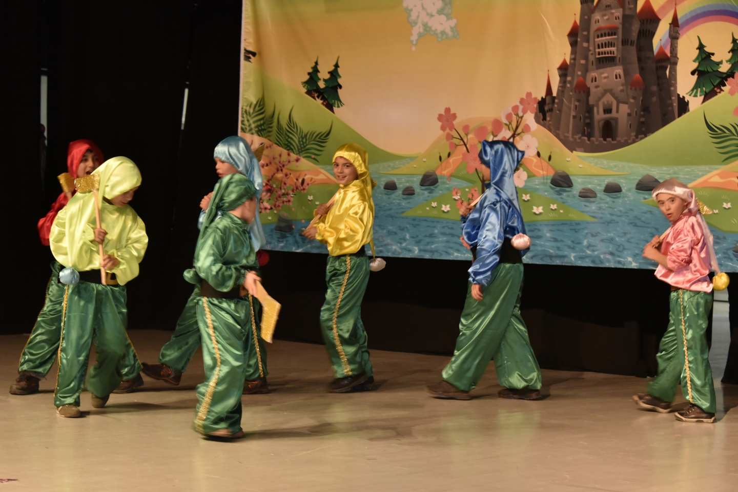 Gümüşhane’de özel öğrencilerden çok özel gösteri 35