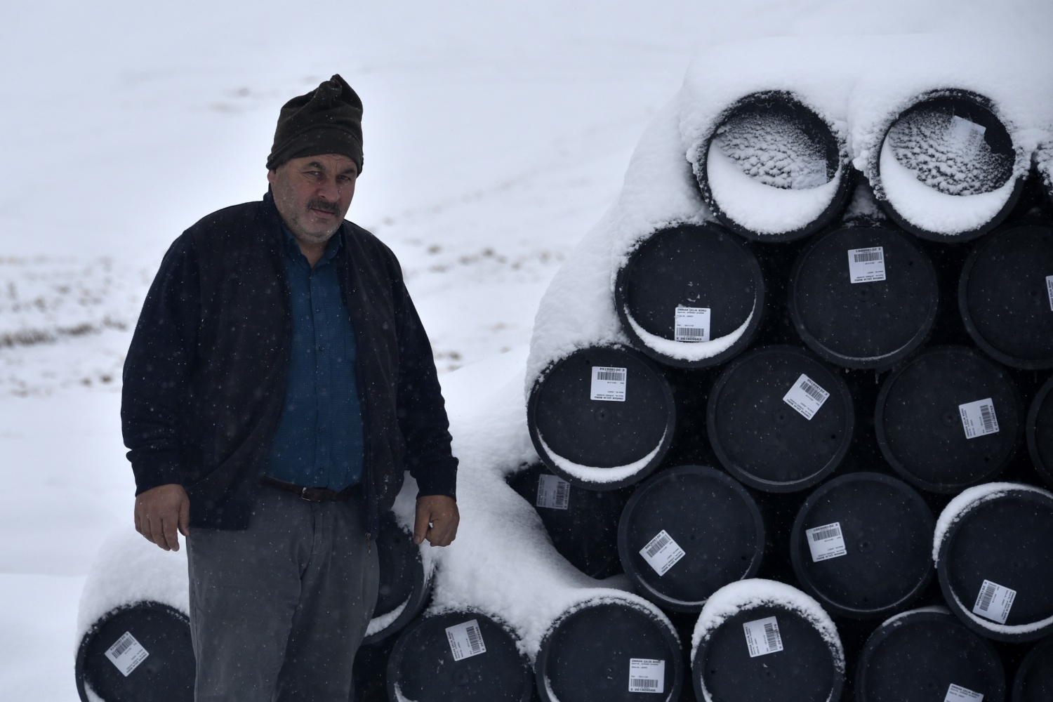 Kar var, pist var ama kayak yapılamıyor 16