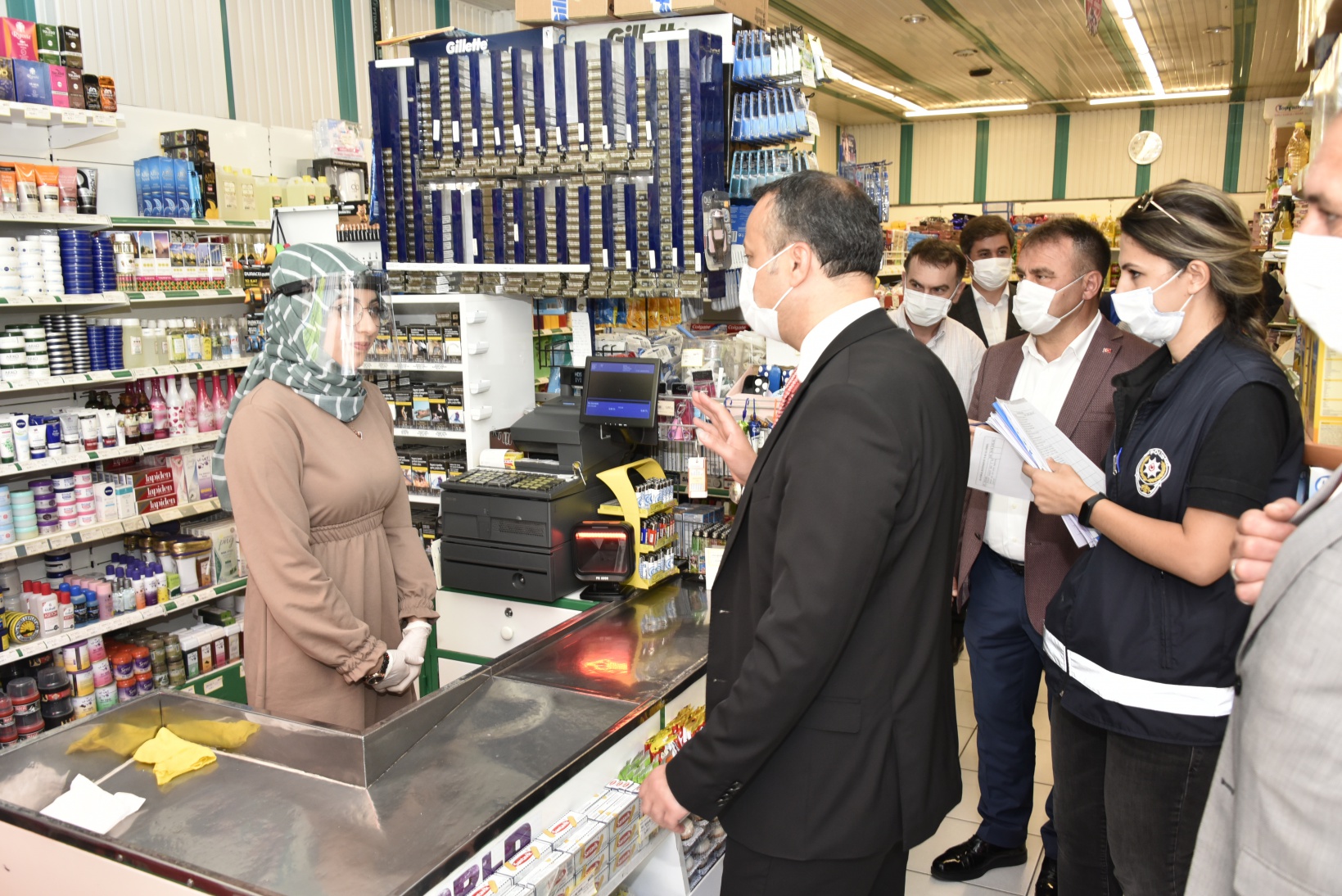 Gümüşhane’de geniş kapsamlı koronavirüs denetimi yapıldı 12