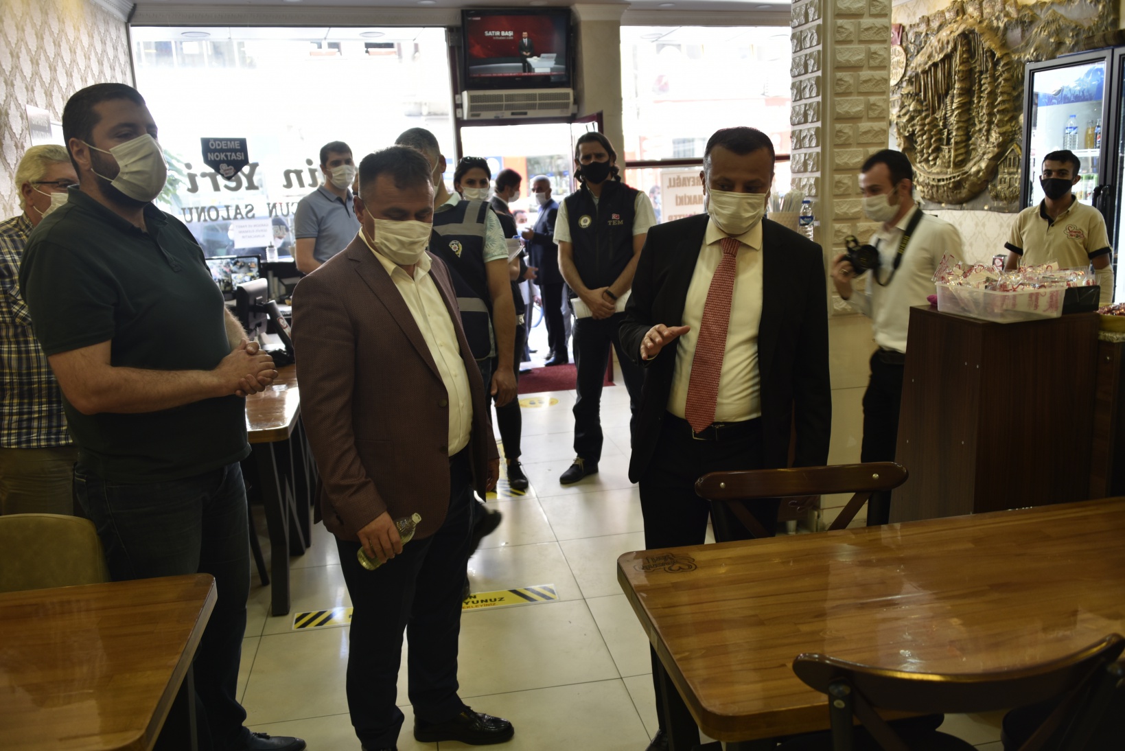 Gümüşhane’de geniş kapsamlı koronavirüs denetimi yapıldı 10