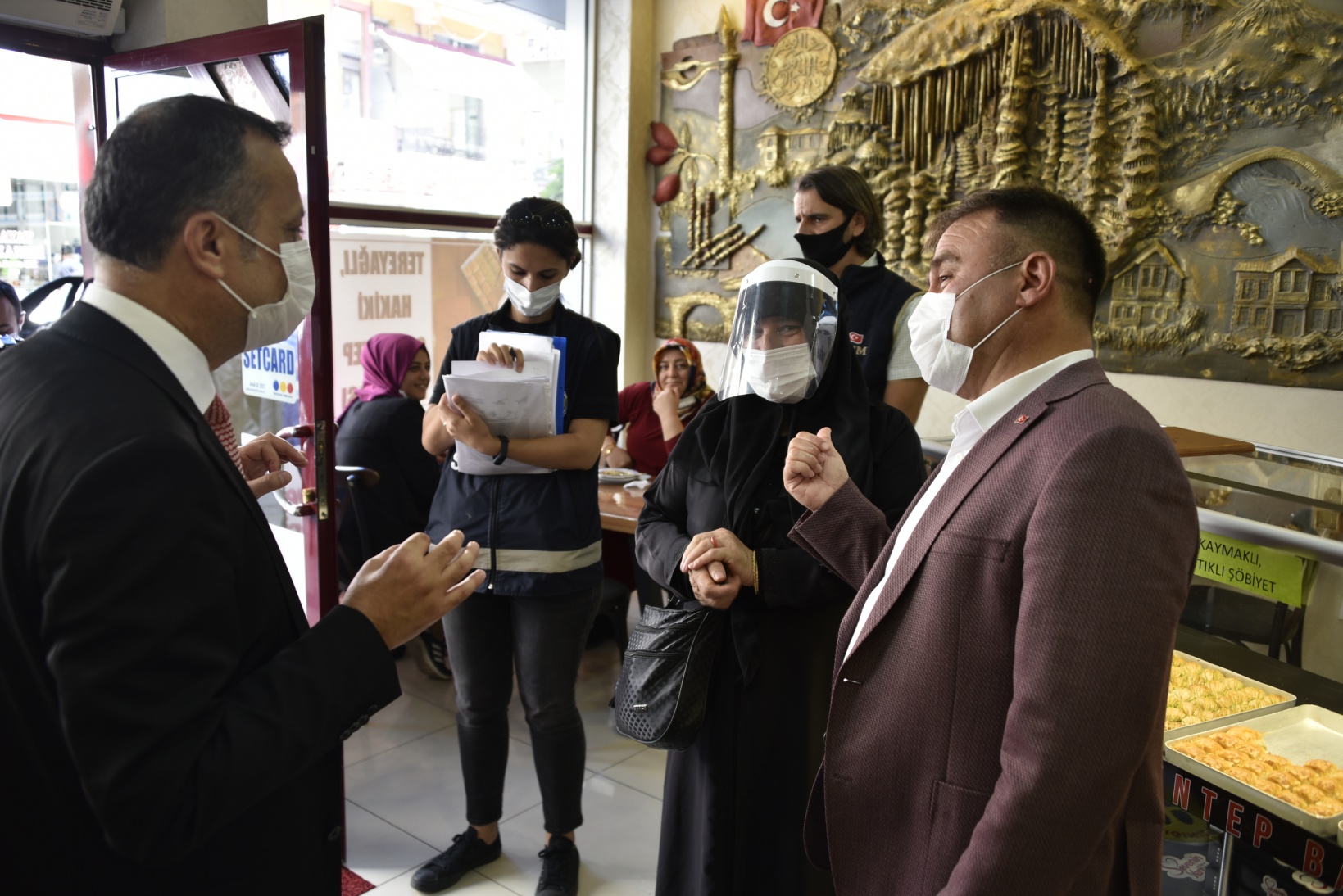 Gümüşhane’de geniş kapsamlı koronavirüs denetimi yapıldı 17