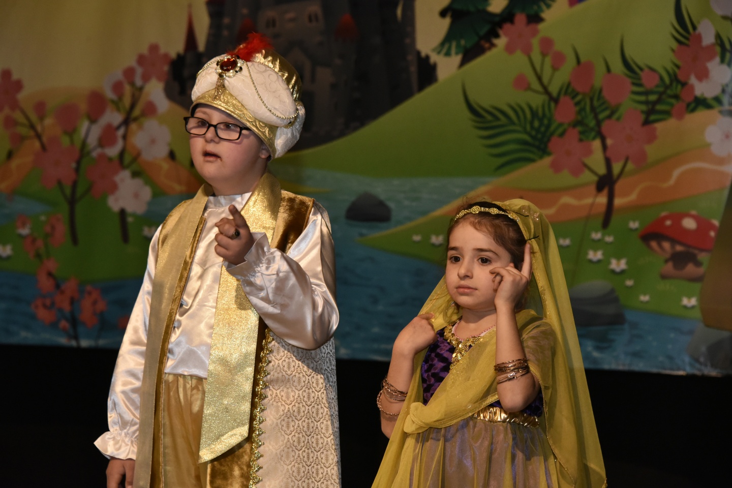 Gümüşhane’de özel öğrencilerden çok özel gösteri 11