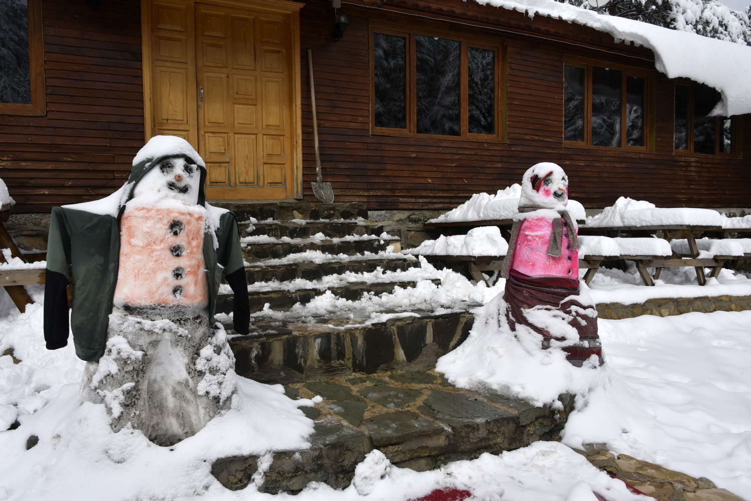 Limni Gölü beyaz cenneti andırıyor 2