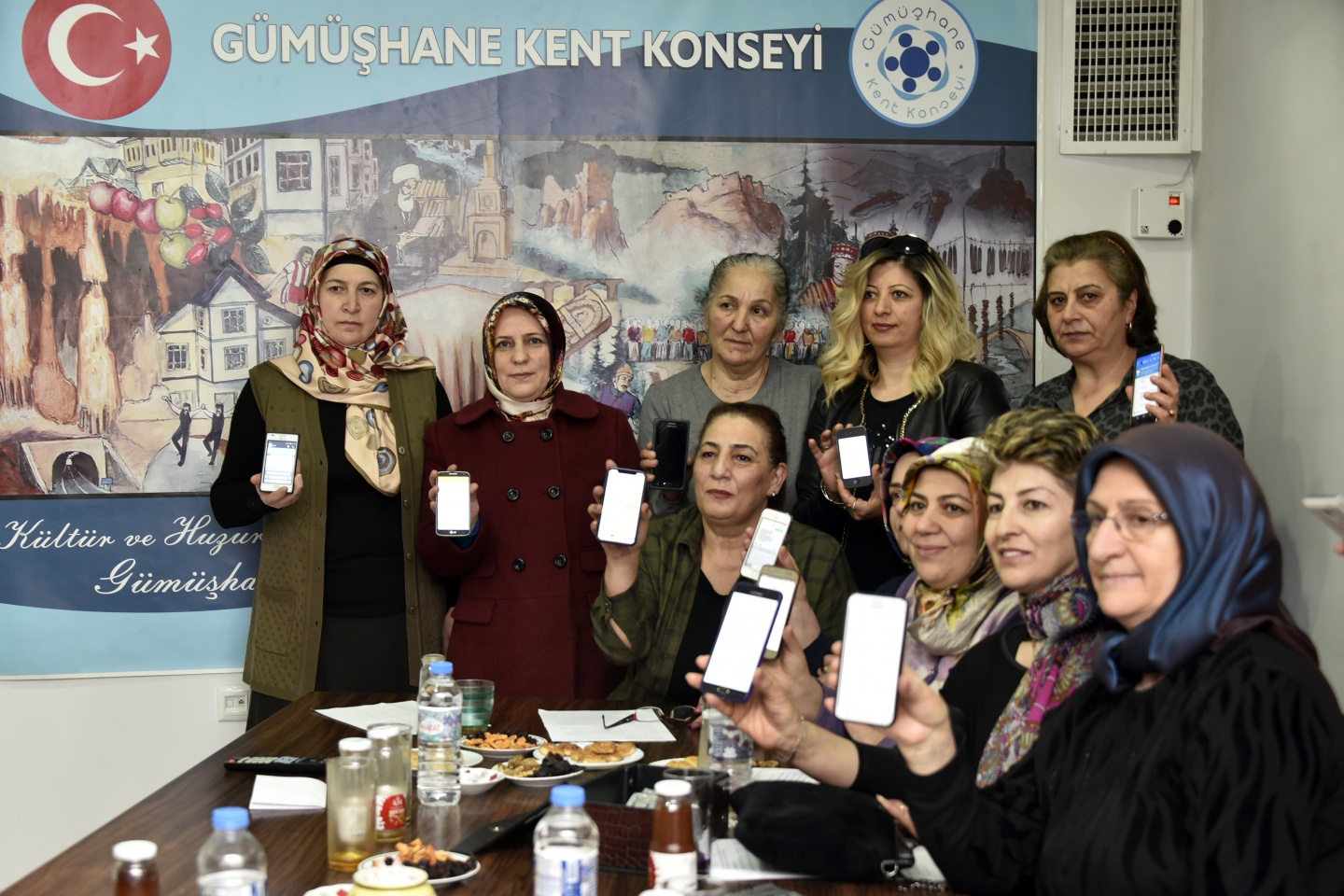 Gümüşhaneli kadınlardan Dünya Kadınlar Gününde orduya teşekkür ve destek 7