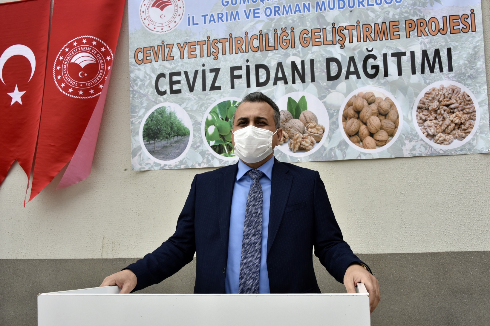 Gümüşhane’de üreticilere 5 bin 600 ceviz fidanı dağıtıldı 6