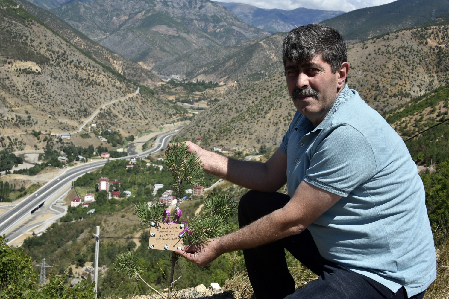 Bu ilçede her doğan bebek için fidan dikiliyor 4