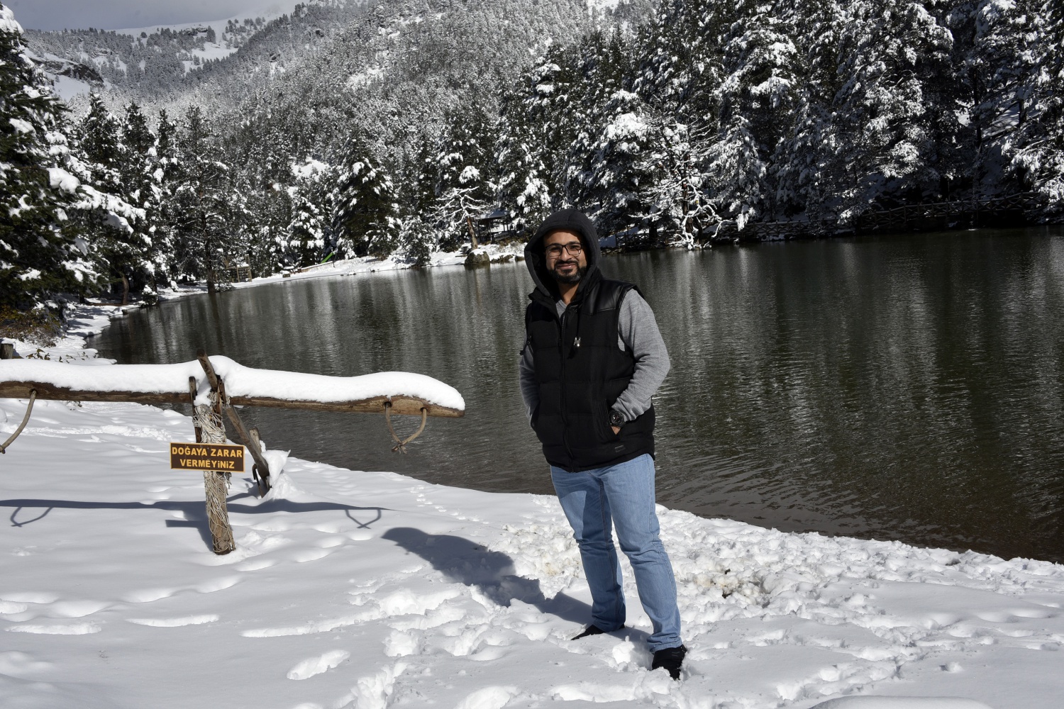 Limni Gölü beyaz cenneti andırıyor 32