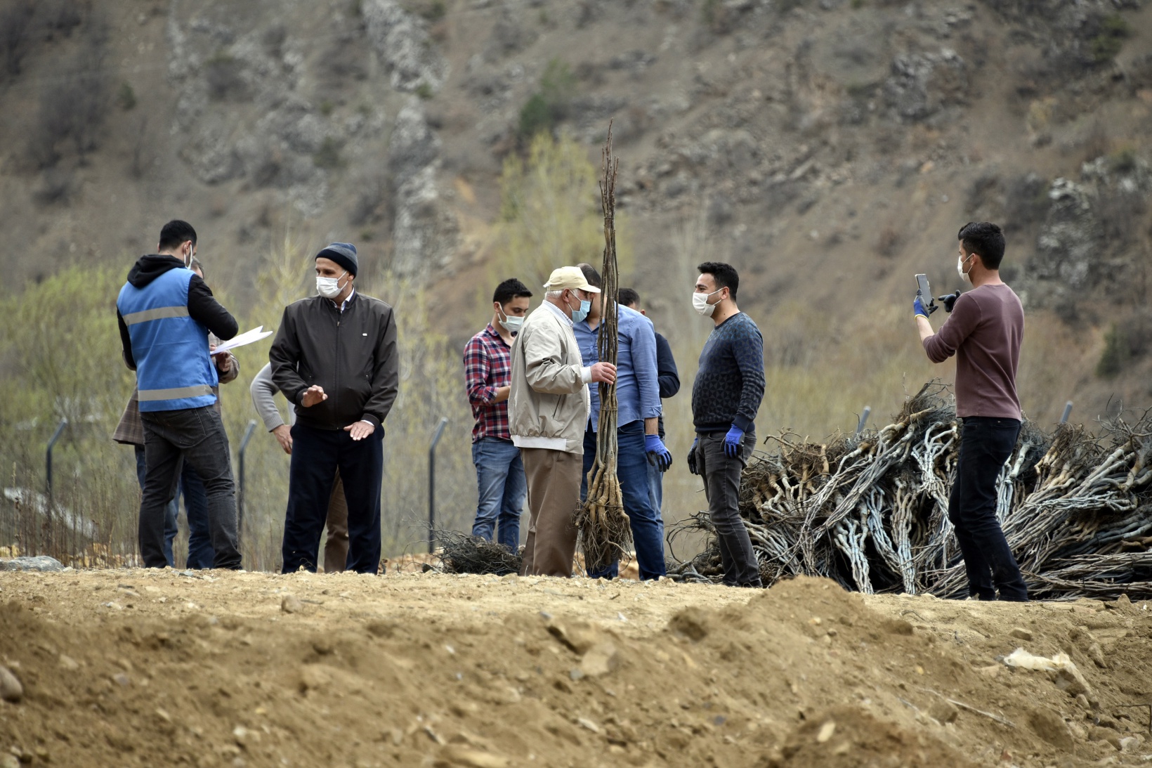 Gümüşhane’de üreticilere 5 bin 600 ceviz fidanı dağıtıldı 4