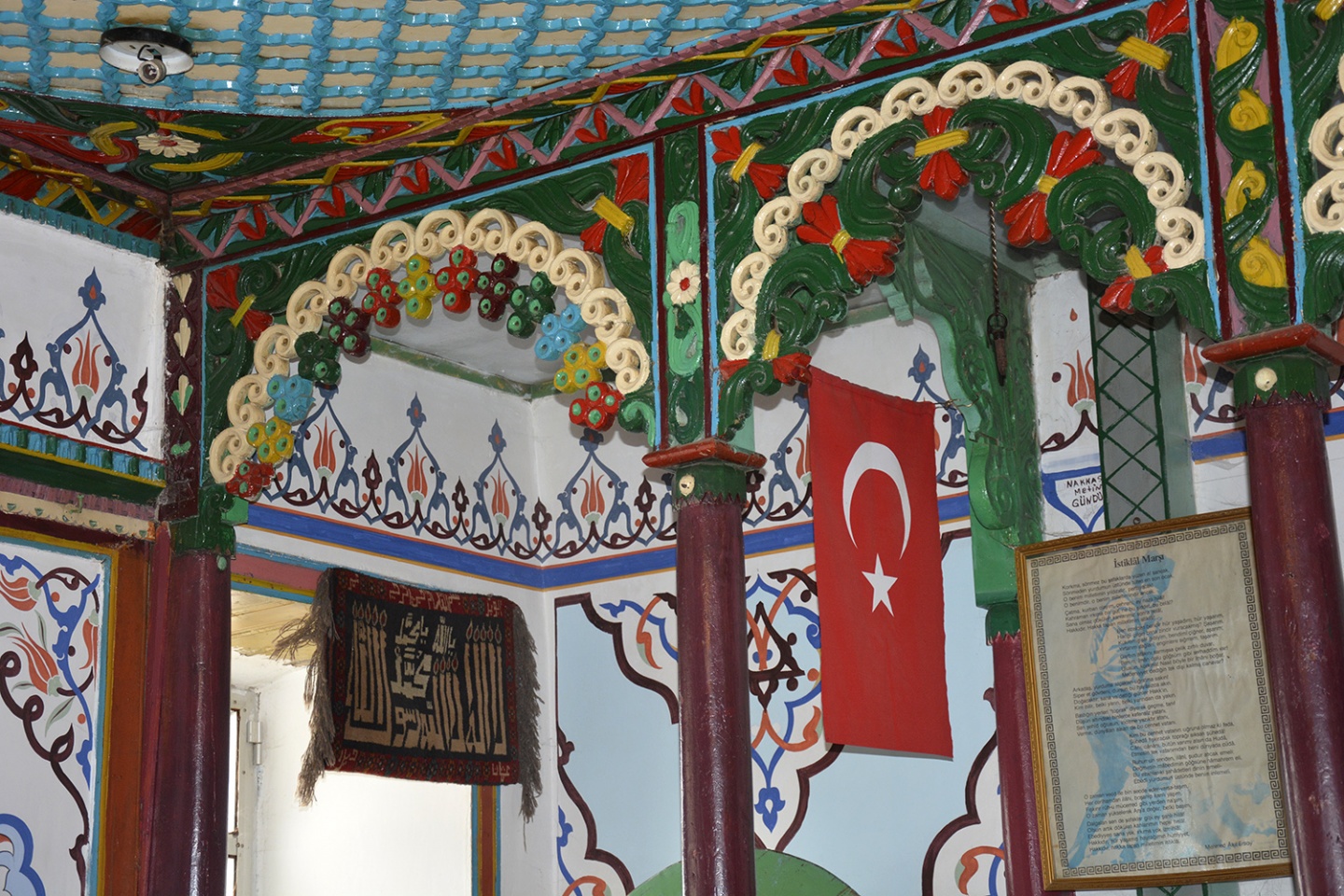 Sarıçiçek köy odalarında okudular 1