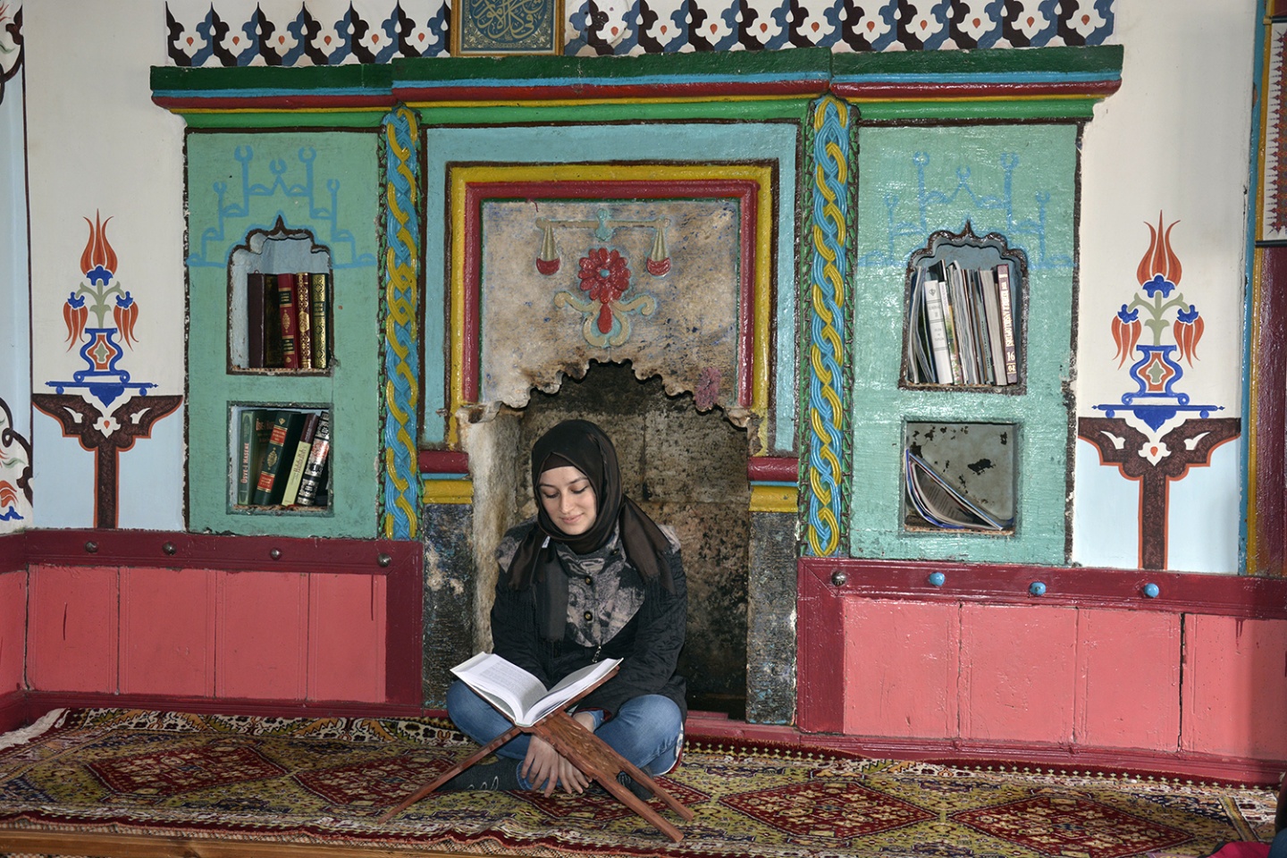 Sarıçiçek köy odalarında okudular 5