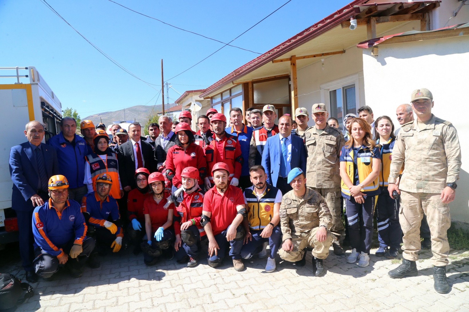 Gümüşhane'de geniş kapsamlı afet tatbikatı 8