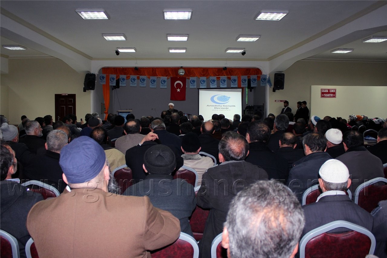 Şiran'da Helal Kazanç Konulu Konferans Düzenlendi 1