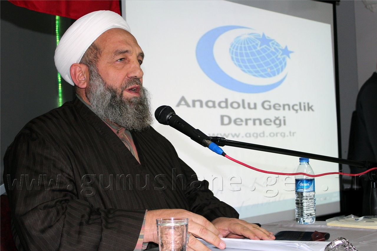 Şiran'da Helal Kazanç Konulu Konferans Düzenlendi 2