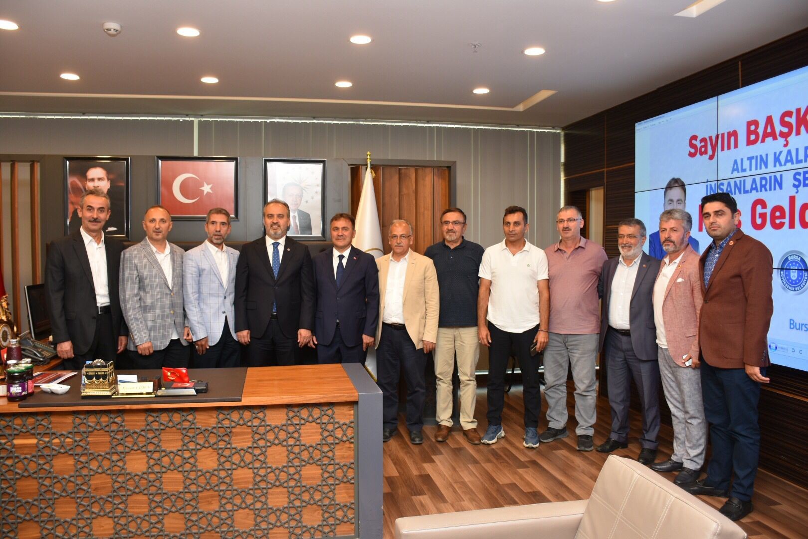 Bursa Büyükşehir Belediye Başkanı Aktaş Gümüşhane’de 8