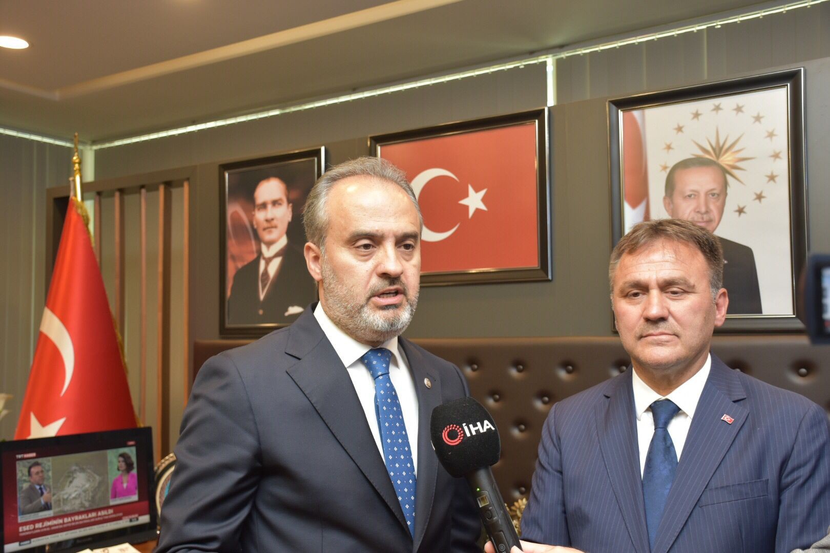 Bursa Büyükşehir Belediye Başkanı Aktaş Gümüşhane’de 2