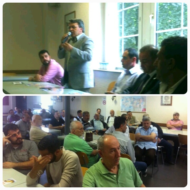 Milletvekili Üstün Almanya'da 1