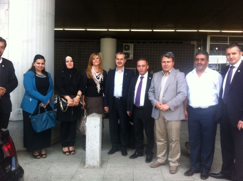 Milletvekili Üstün Almanya'da 8