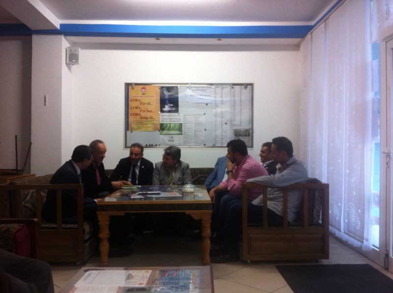 Milletvekili Üstün Almanya'da 7