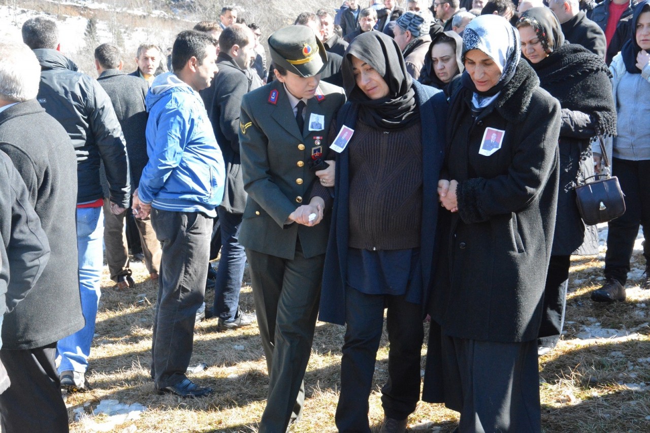 Gümüşhane şehidini yalnız bırakmadı 7