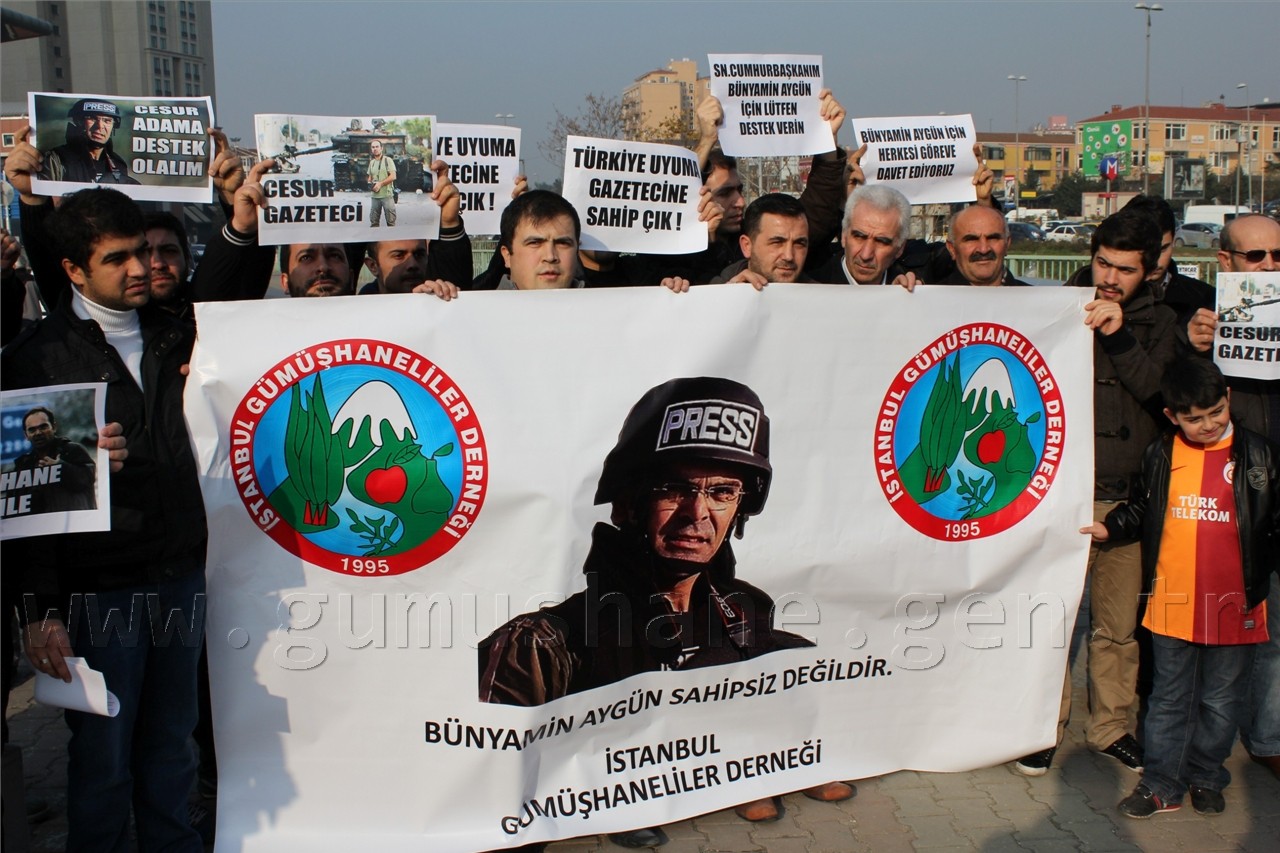 Aygün İçin İstanbul'da Basın Açıklaması 1