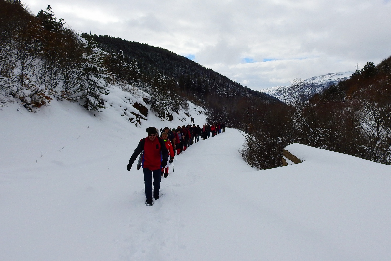 Gümüşhaneli, Trabzonlu ve Samsunlu dağcılardan kar yürüyüşü 11