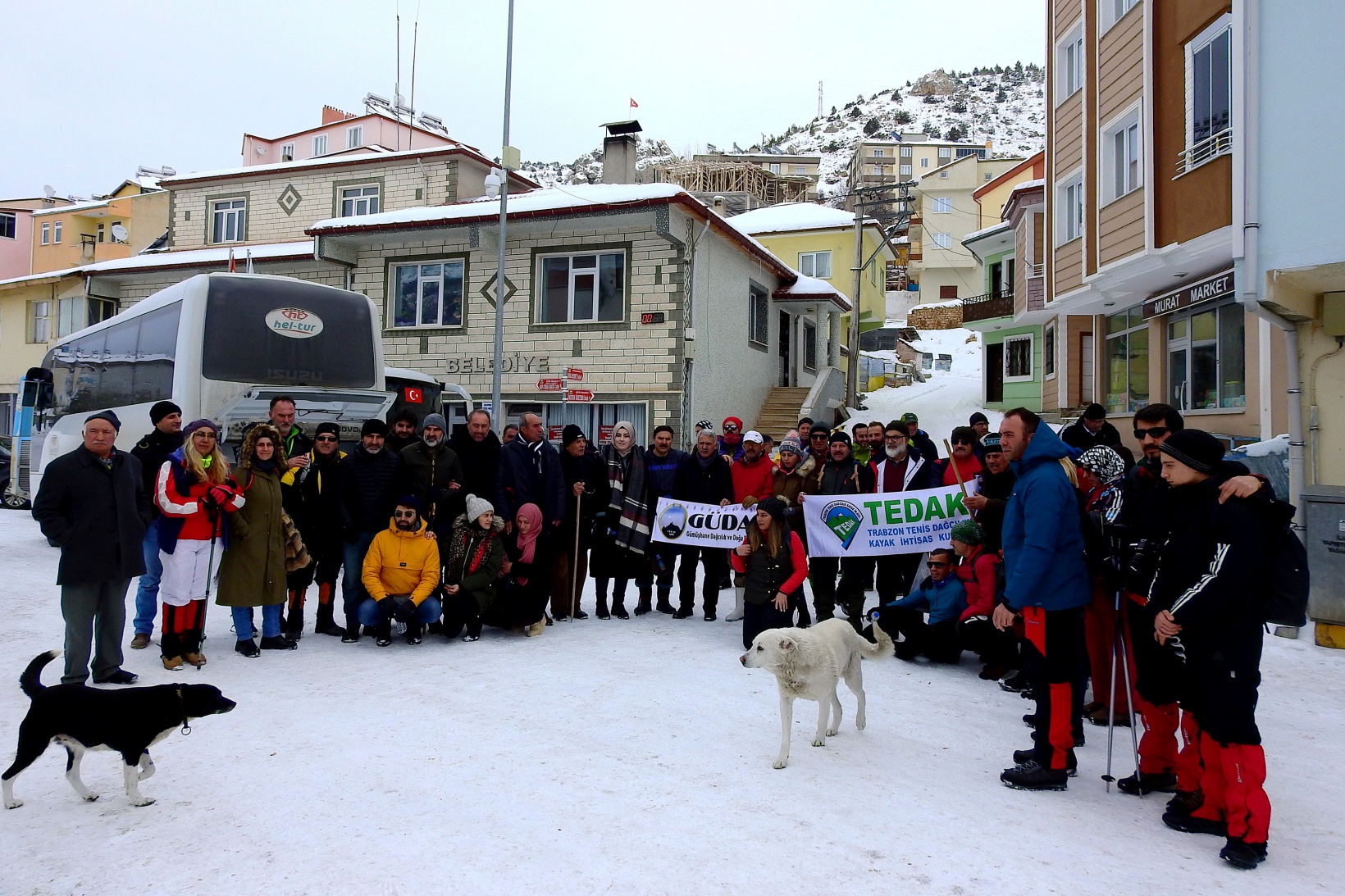 Gümüşhaneli, Trabzonlu ve Samsunlu dağcılardan kar yürüyüşü 15