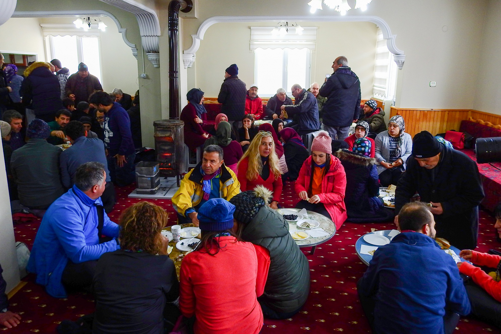 Gümüşhaneli, Trabzonlu ve Samsunlu dağcılardan kar yürüyüşü 12