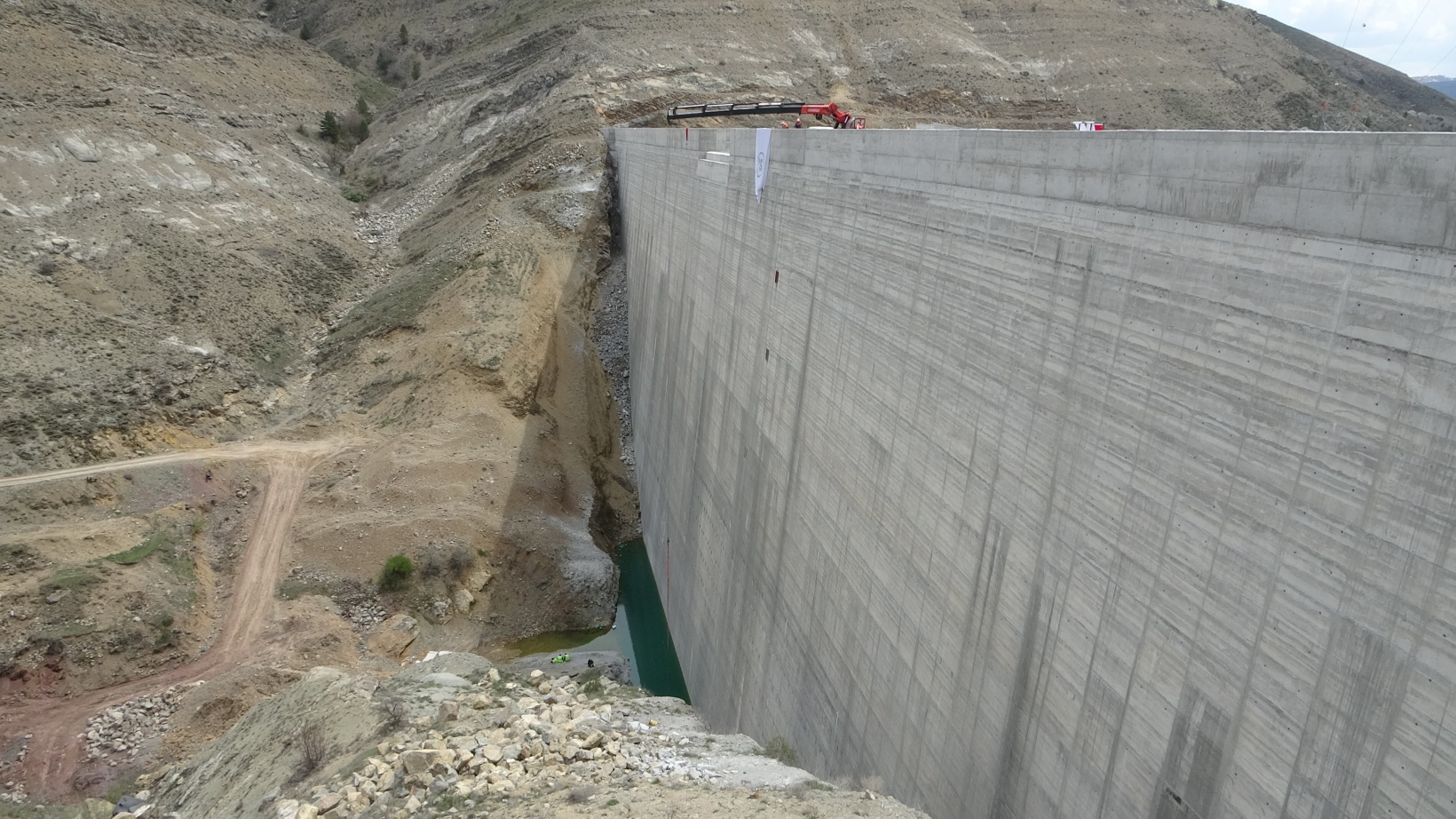 Bahçecik Barajı’nda su tutma töreni gerçekleştirildi 9