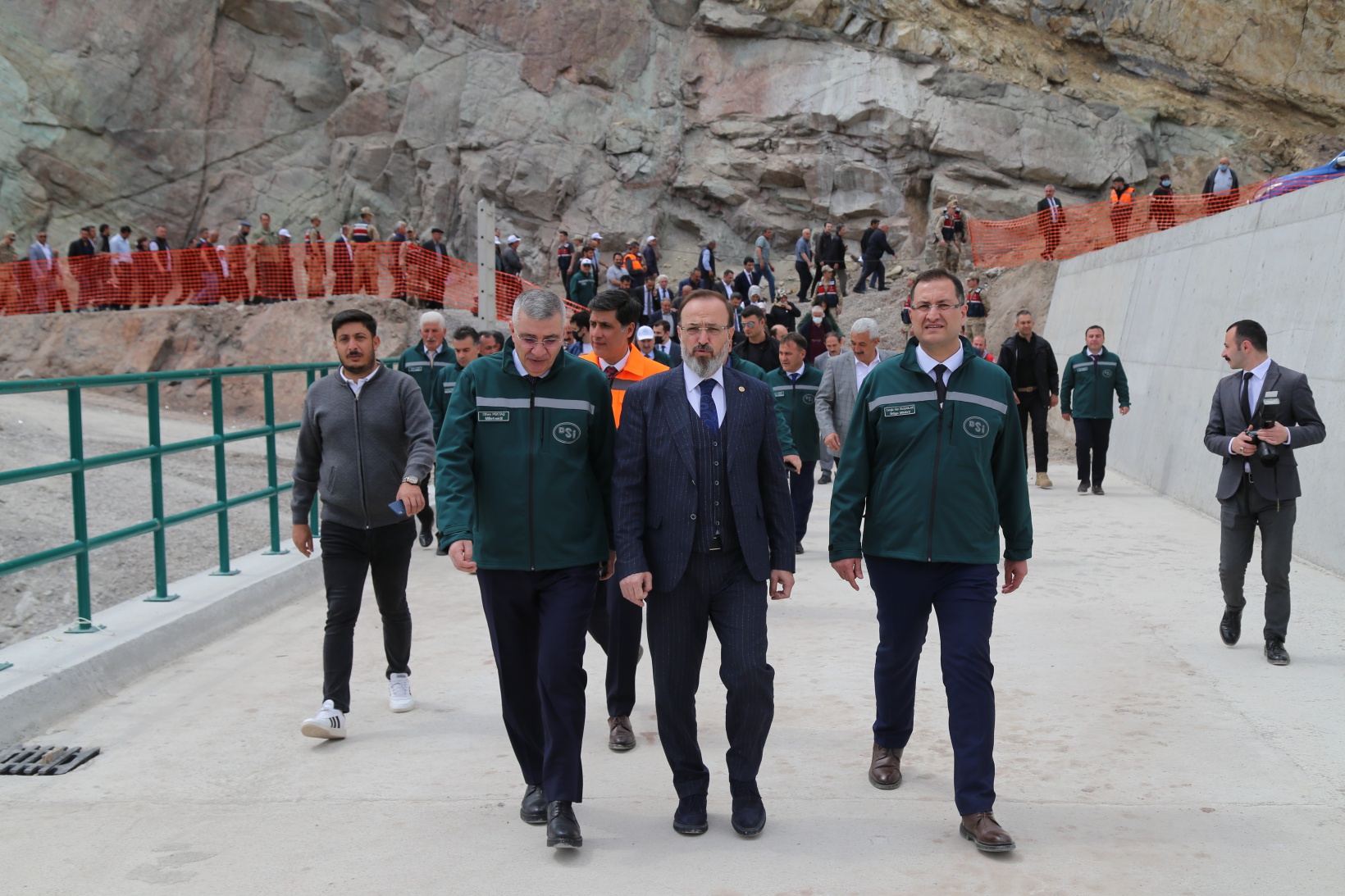 Bahçecik Barajı’nda su tutma töreni gerçekleştirildi 12