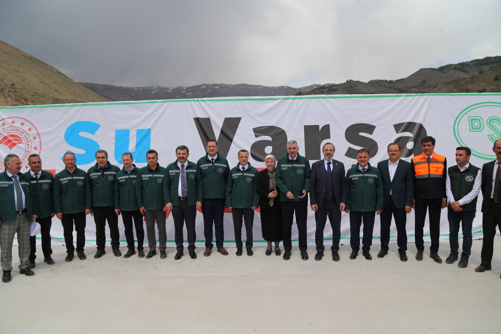 Bahçecik Barajı’nda su tutma töreni gerçekleştirildi 6