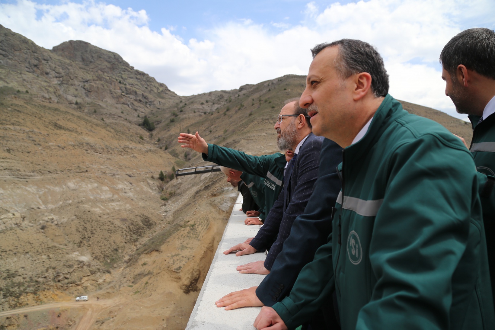 Bahçecik Barajı’nda su tutma töreni gerçekleştirildi 10