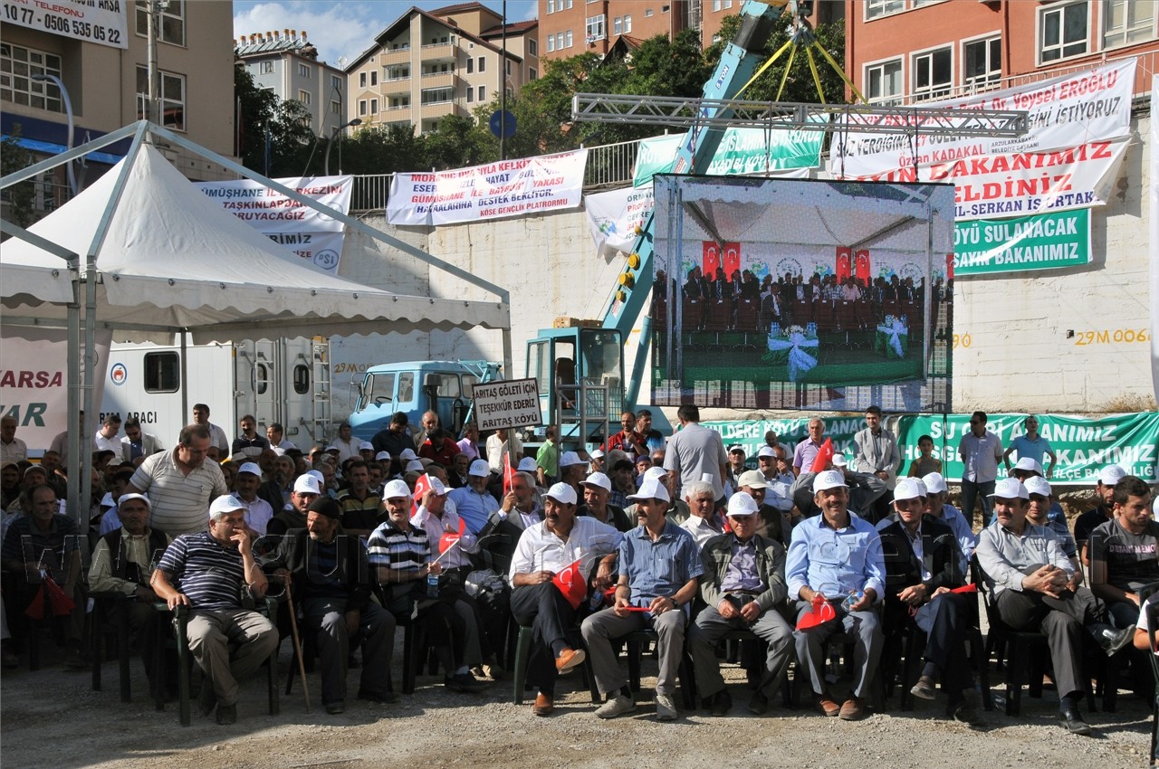 Gümüşhane'de 13 Tesisin Temel Atma Töreni Gerçekleştirildi 12