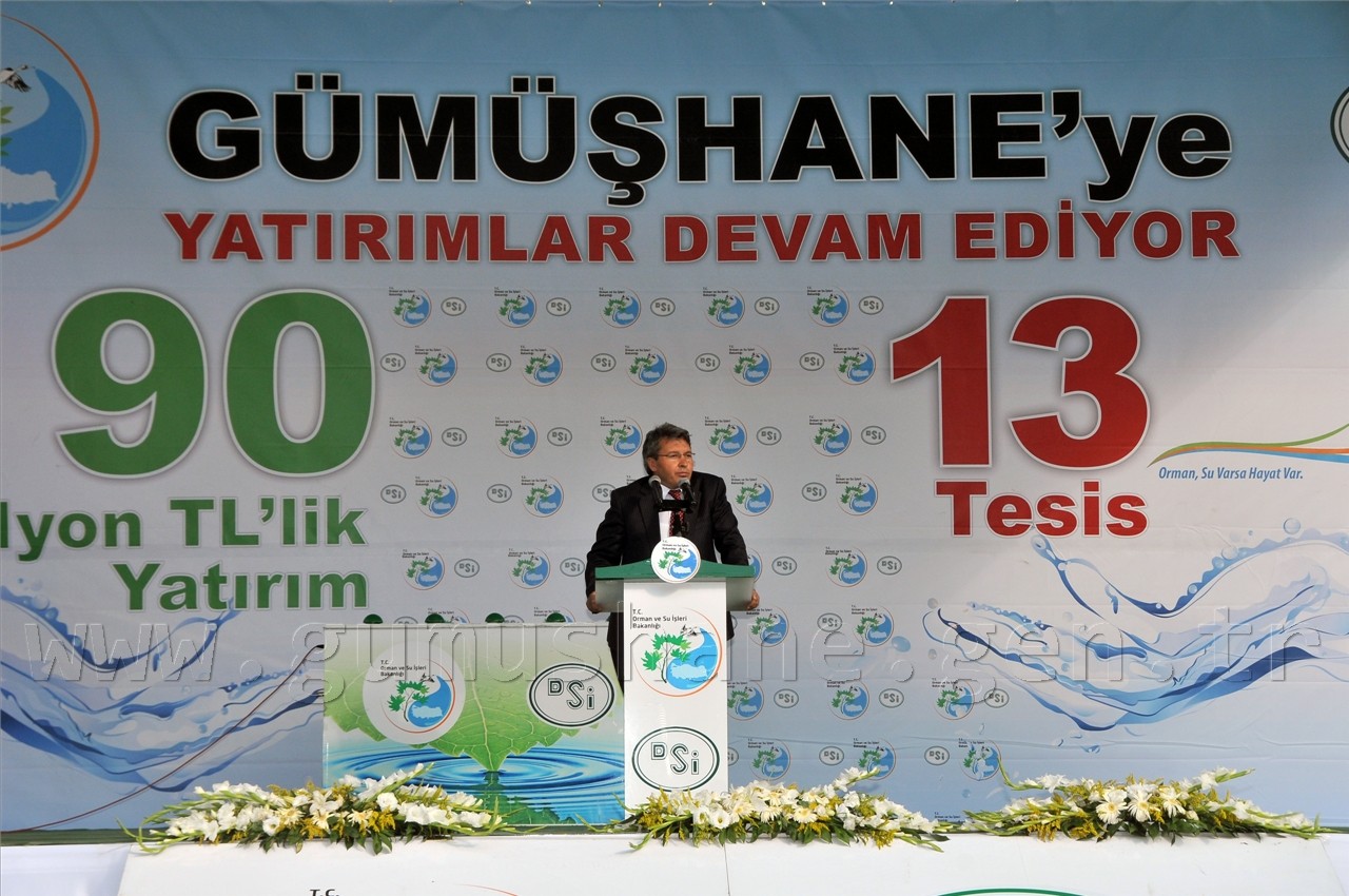 Gümüşhane'de 13 Tesisin Temel Atma Töreni Gerçekleştirildi 22