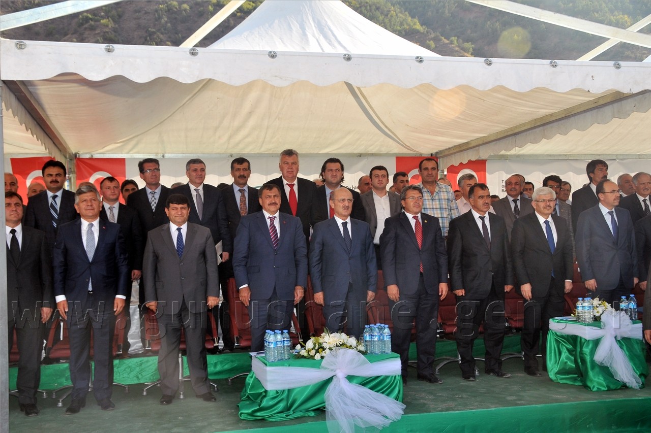 Gümüşhane'de 13 Tesisin Temel Atma Töreni Gerçekleştirildi 3