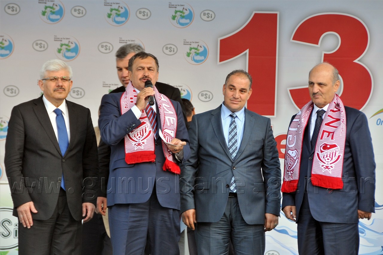 Gümüşhane'de 13 Tesisin Temel Atma Töreni Gerçekleştirildi 33