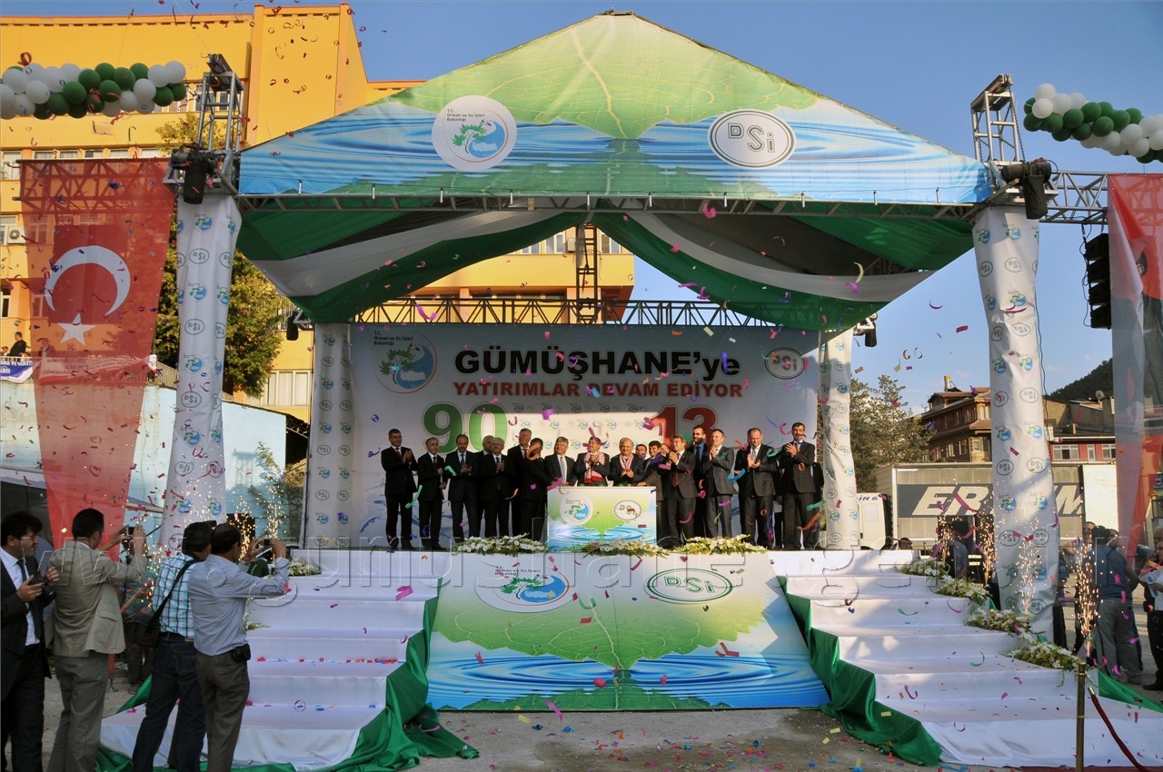 Gümüşhane'de 13 Tesisin Temel Atma Töreni Gerçekleştirildi 34