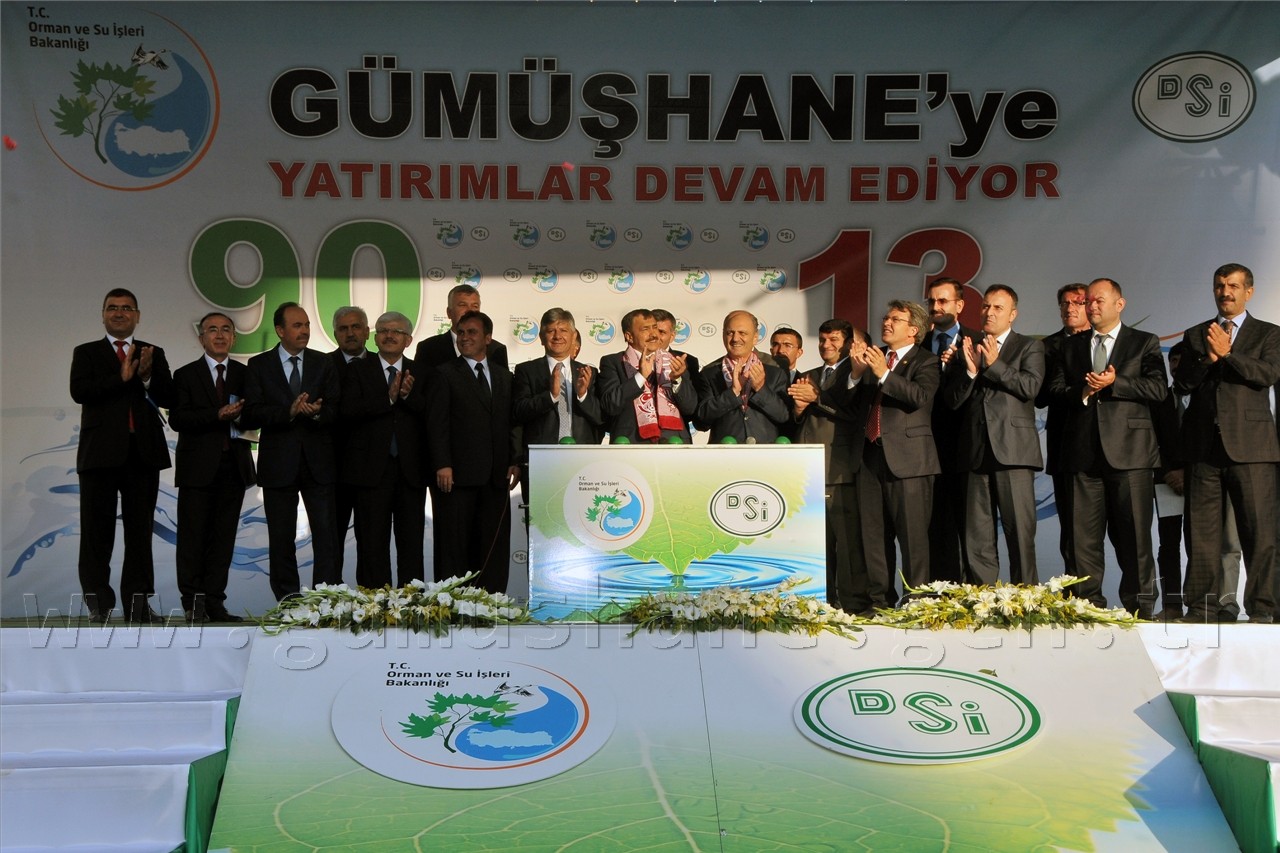 Gümüşhane'de 13 Tesisin Temel Atma Töreni Gerçekleştirildi 35