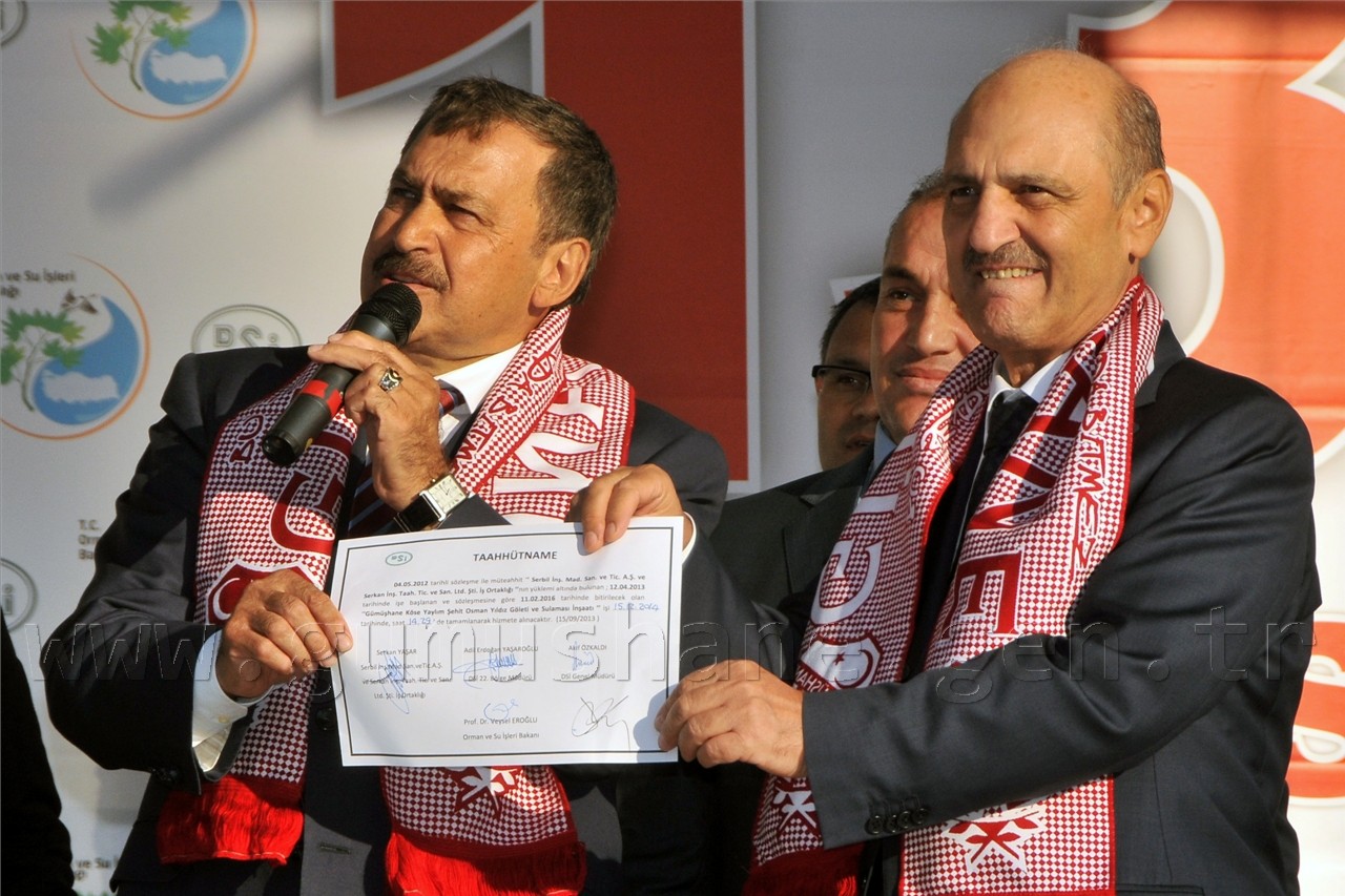 Gümüşhane'de 13 Tesisin Temel Atma Töreni Gerçekleştirildi 5