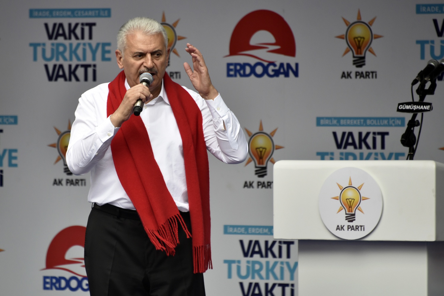 Başbakan Binali Yıldırım Gümüşhane’de 15
