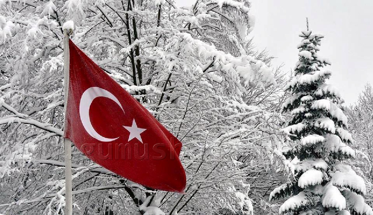 Kelkit güne karla uyandı 1